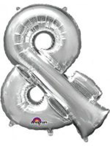 Picture of SILVER LETTER & FOIL BALLOON 16